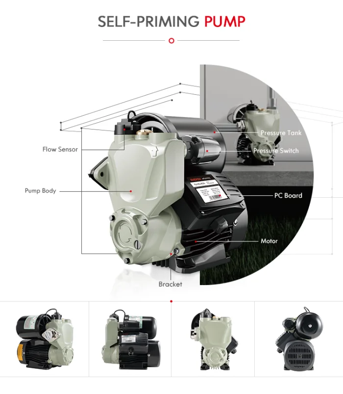 Máy bơm tăng áp RHEKEN JLm60-300A